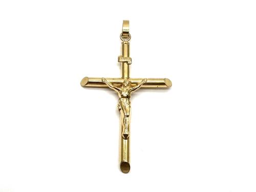 9ct Yellow Gold Crucifix Pendant