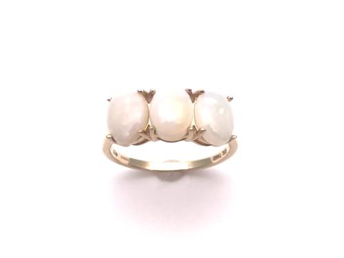 9ct Opal 3 stone Ring