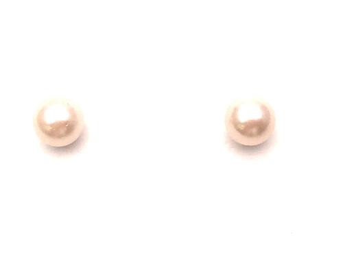 9ct Simulated Dress Pearl Stud Earrings