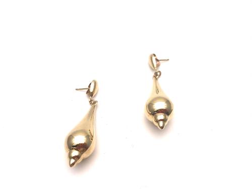 9ct Yellow Gold Fancy Drop Earrings