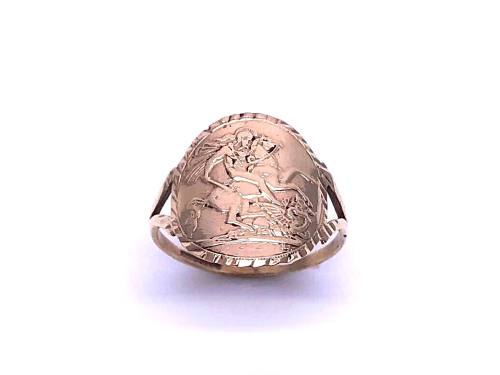 9ct Yellow Gold St.George Ring