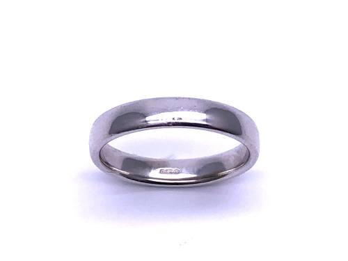 18ct White Gold Wedding Ring 3.5mm