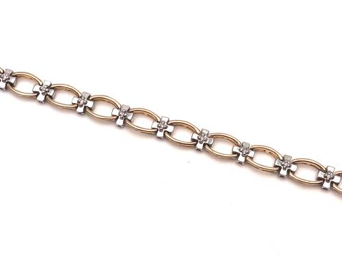 9ct Diamond Bracelet