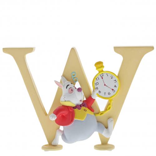 W - White Rabbit Letter - A29568 - Disney