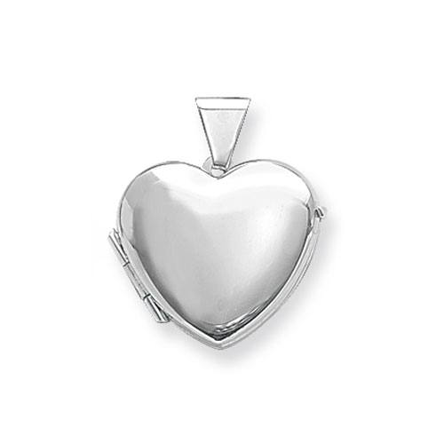 Silver Heart Shaped Locket