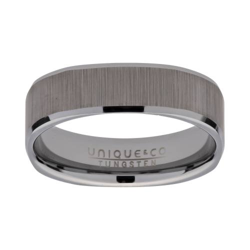 Tungsten Carbide Ring Brushed 6mm