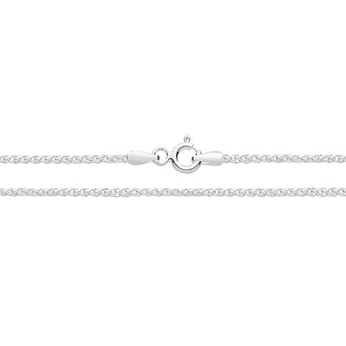 Silver Spiga Chain 20 Inch