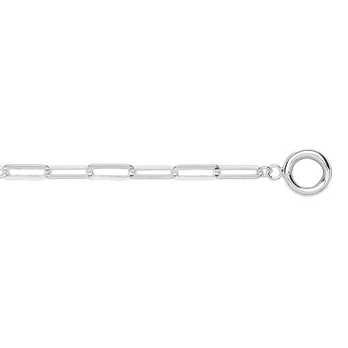Silver Paperclip/Heritage Link Bracelet
