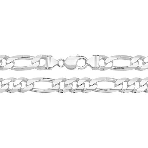 Silver Figaro Chain 24 Inch