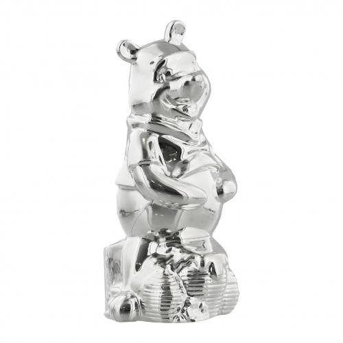 Silver Plated Winnie The Pooh Money Box