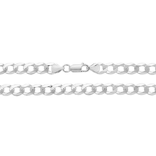 Silver Spiga Chain 24 Inch