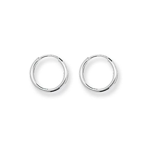 Silver 11mm Sleeper Earrings (Pair)