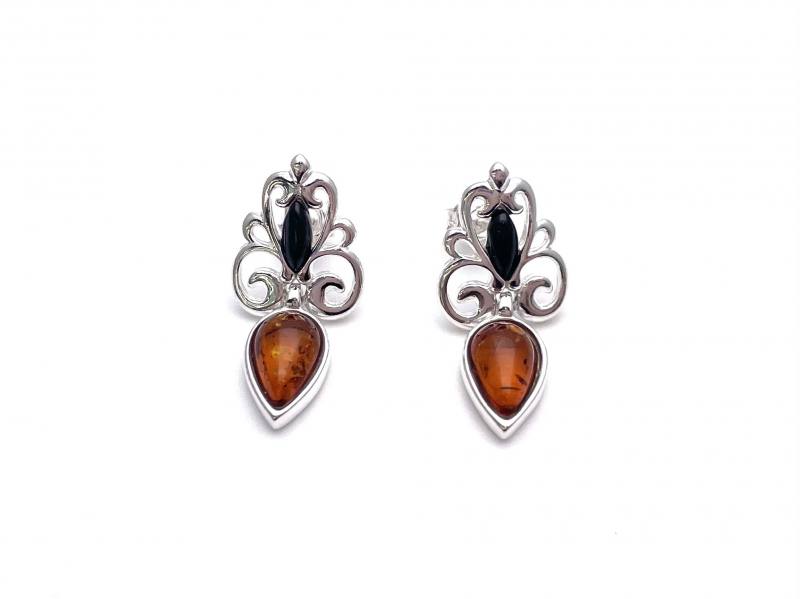Jet Black Swarovski Crystal Briolette Dangle Earrings - Creative Jewelry by  Marcia