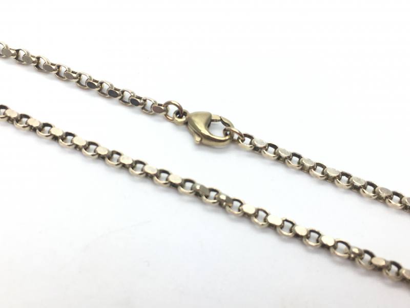 Secondhand 9ct Yellow Gold Belcher Chain 16 inch at Segal's Jewellers