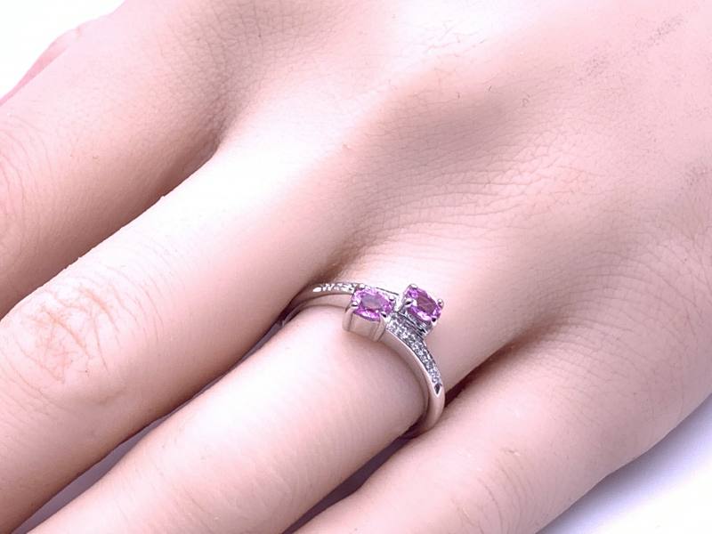 Buy Pink Topaz Ring, Diamond Pink Topaz Ring, 14K Gold Ring / Engagement  Ring / Promise Ring/ Anniversary Ring / Gift for Her / Mothers Day Gift  Online in India - Etsy
