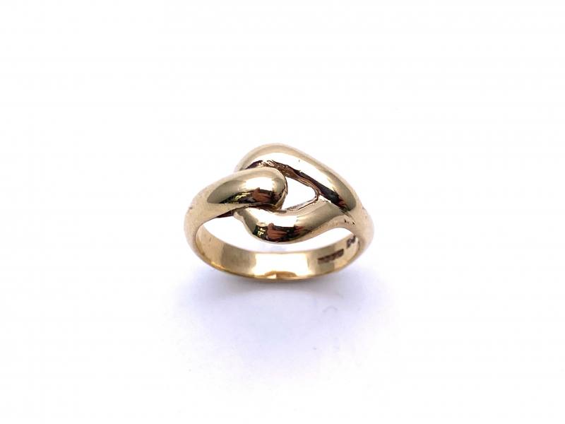 Small Gold Knot Ring – Cravingfor