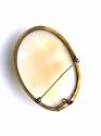 Gilt Cameo Brooch