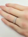 Platinum Diamond 5 Stone Ring 0.53ct